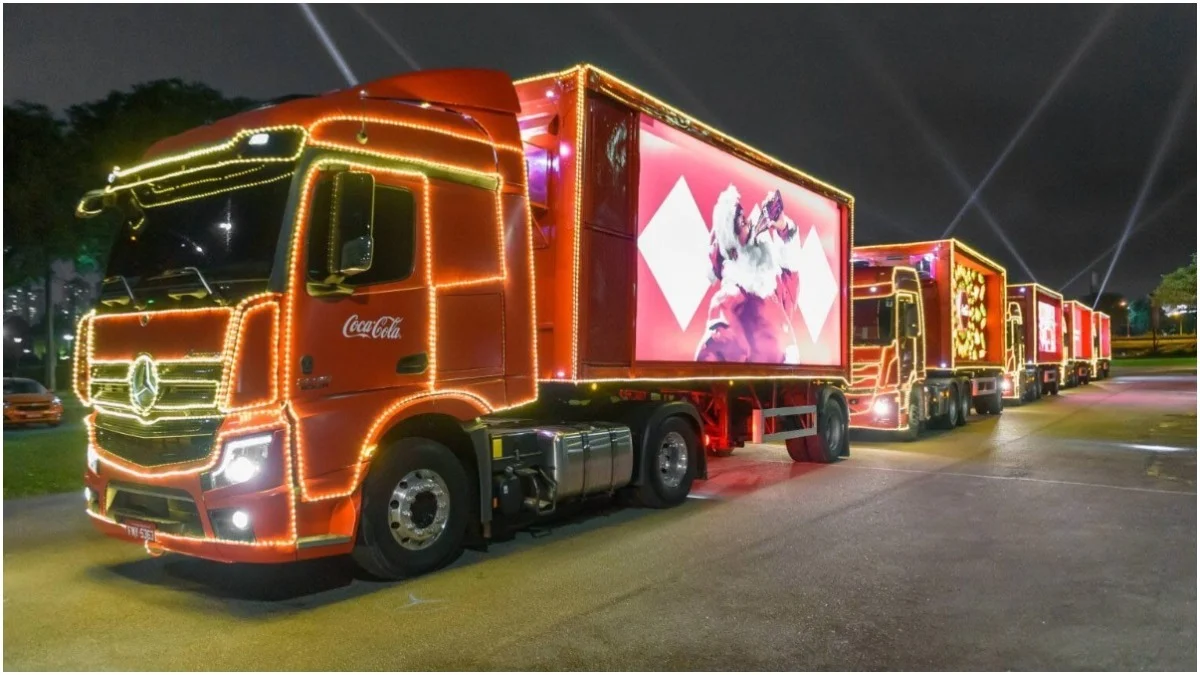 Caravana de Natal da Coca-Cola em BH!
