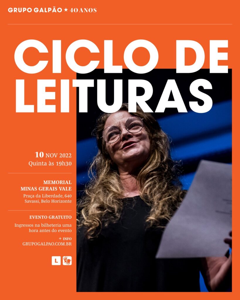 Ciclo de Leituras - Grupo Galpão