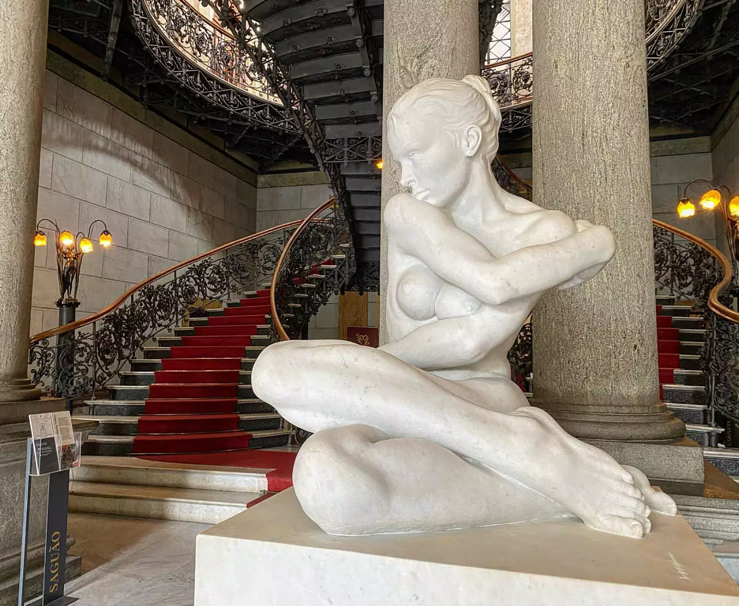 Exposição - Esculturas - Palácio da Liberdade