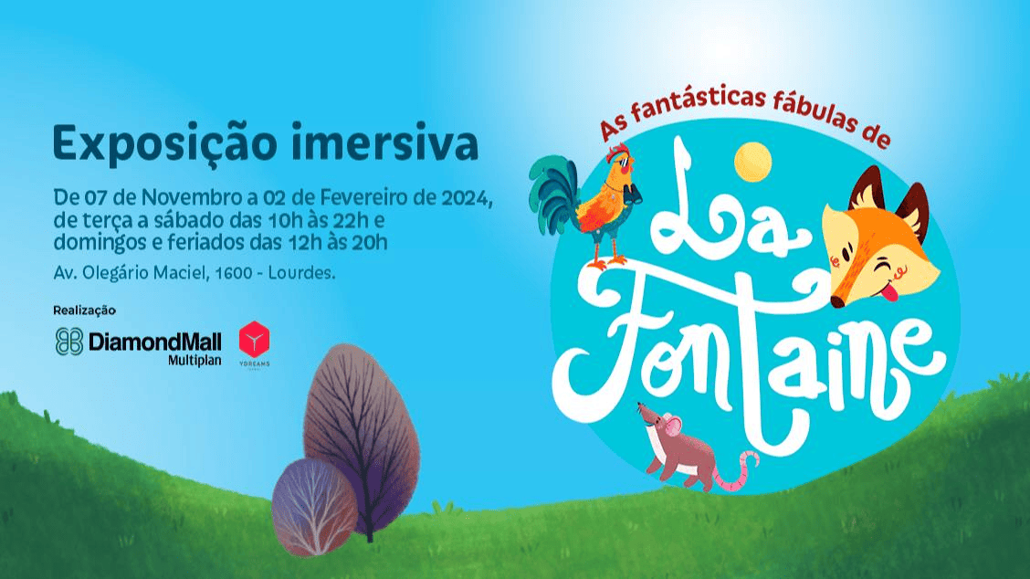 Exposição: As Fantásticas Fábulas de La Fontaine. As Fantásticas Fábulas de La Fontaine é um projeto que convida os visitantes a explorar...