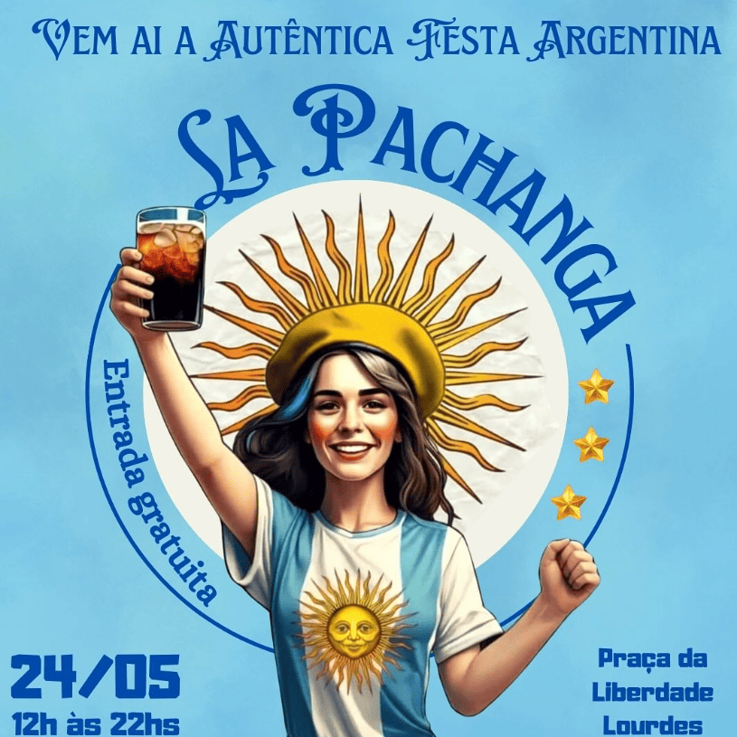 5ª Edição: Festa Argentina 2025 "La Pachanga". La Pachanga: A Festa Argentina. A autêntica Festa Argentina ganha nome e um novo cenário!