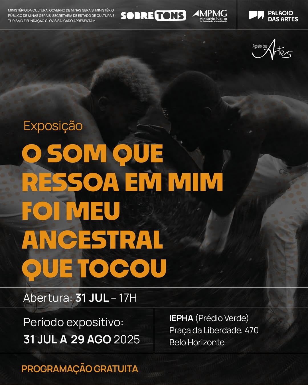 Exposição: O Som que Ressoa em Mim Foi Meu Ancestral que Tocou. A iniciativa celebra o Dia Internacional da Mulher Negra Latino-Americana.