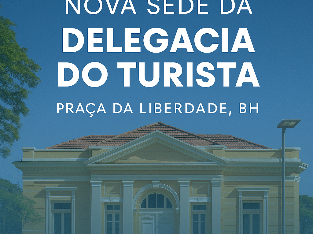Nova sede da Delegacia do Turista é inaugurada na Praça da Liberdade