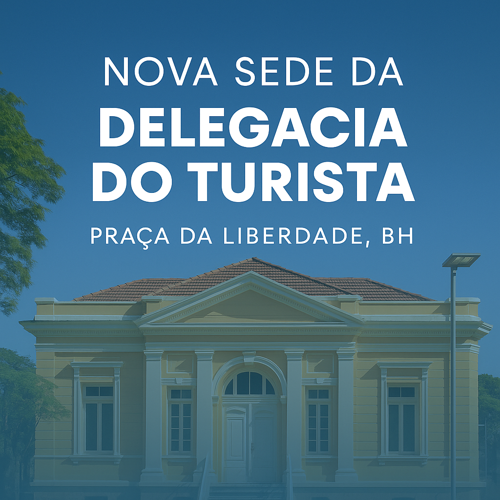 Nova sede da Delegacia do Turista é inaugurada na Praça da Liberdade