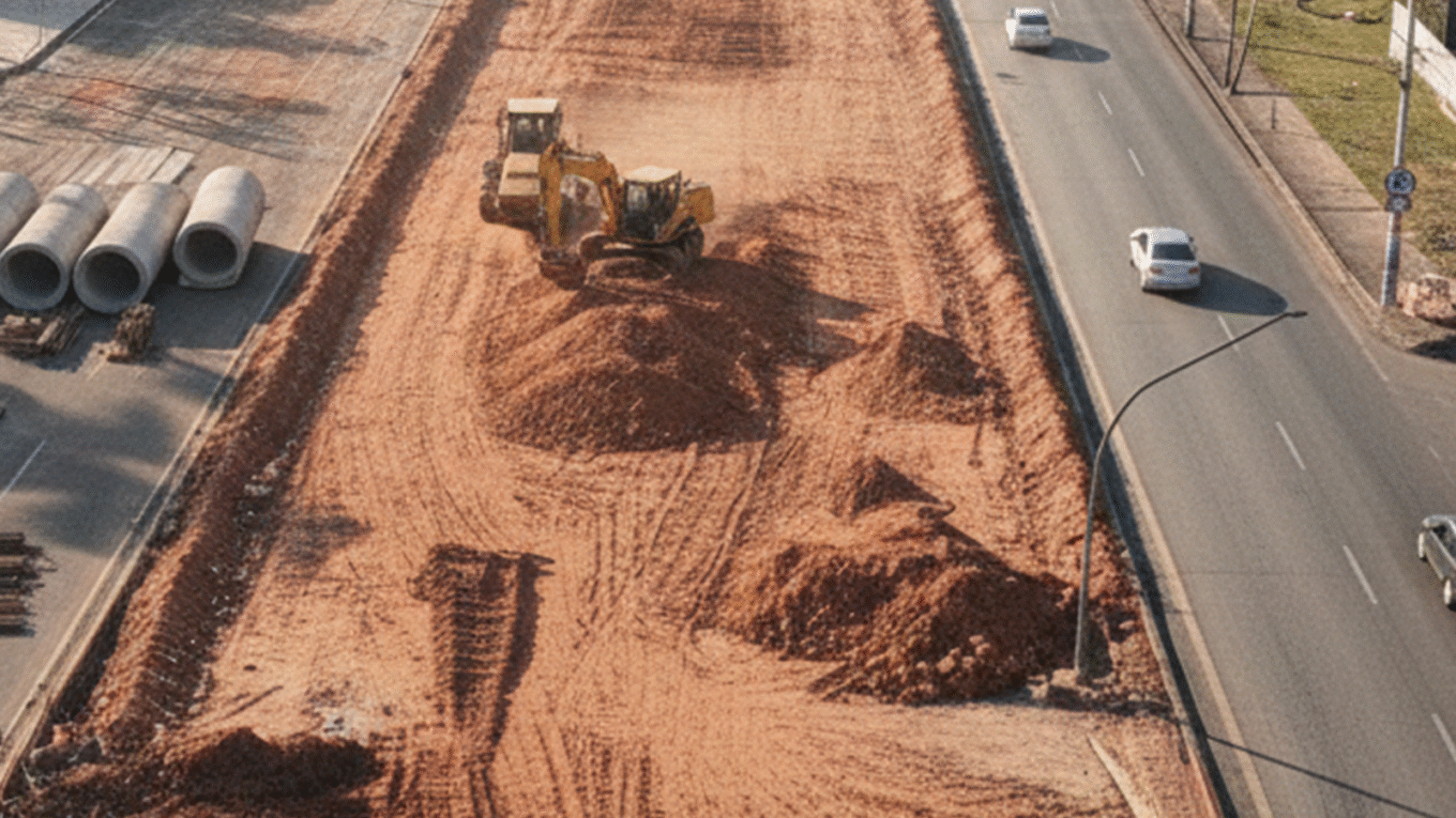 Construção de trincheira na Cristiano Machado, em BH, terá impactos no trânsito e novos desvios