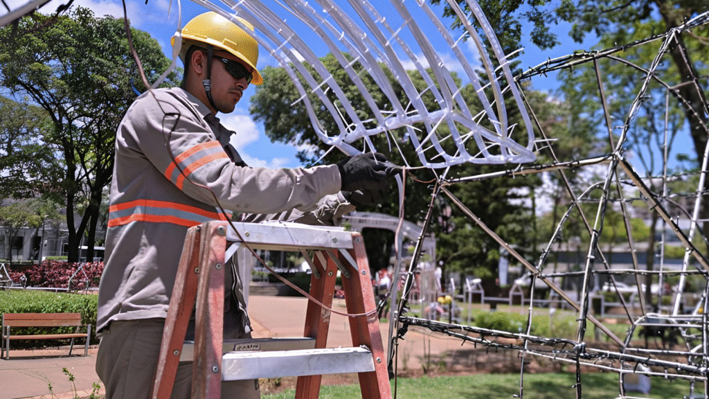 Iluminação da Praça da Liberdade marca o início do Natal da Mineiridade em Belo Horizonte
