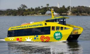 BH - embarcação da Lagoa da Pampulha é batizada e marca nova fase do turismo na capital