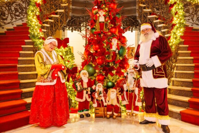 Palácio da Liberdade se transforma em cenário natalino e recebe a Casa do Papai Noel em BH - www.pracadaliberdade.com